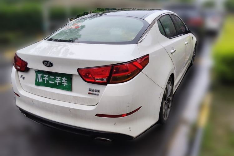 Used Kia K5 2014 2.0L Automatic LUXURY Rear Right 45 Deg