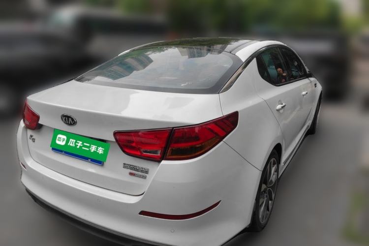 Used Kia K5 2014 2.0L Automatic LUXURY Rear Right 45 Deg