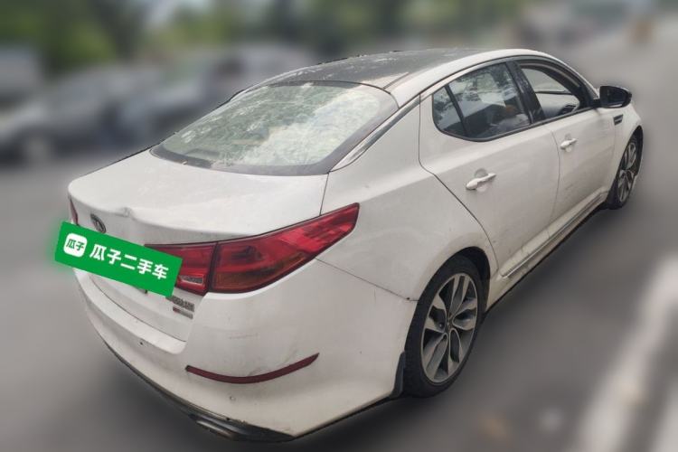 Used Kia K5 2014 2.0L Automatic LUXURY Rear Right 45 Deg