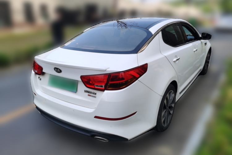 Used Kia K5 2014 2.0L Automatic LUXURY Rear Right 45 Deg