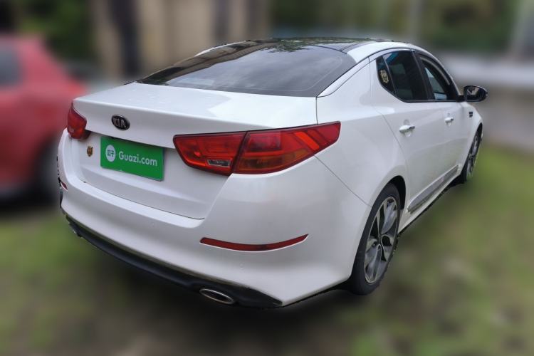 Used Kia K5 2014 2.0L Automatic LUXURY Rear Right 45 Deg
