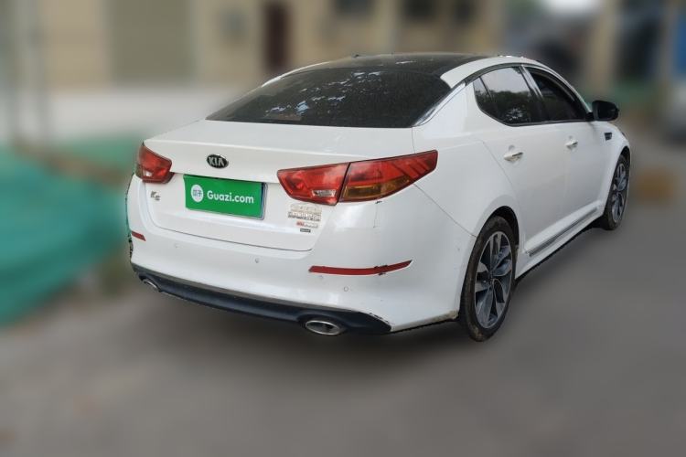 Used Kia K5 2014 2.0L Automatic LUXURY Rear Right 45 Deg