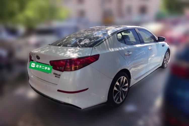 Used Kia K5 2014 2.0L Automatic LUXURY Rear Right 45 Deg