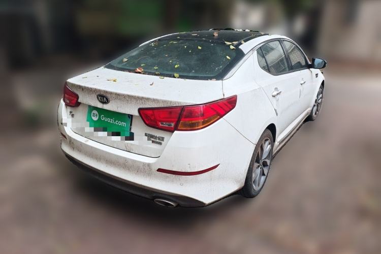 Used Kia K5 2014 2.0L Automatic LUXURY Rear Right 45 Deg