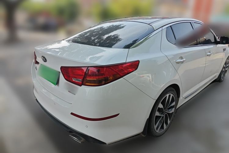 Used Kia K5 2014 2.0L Automatic LUXURY Rear Right 45 Deg