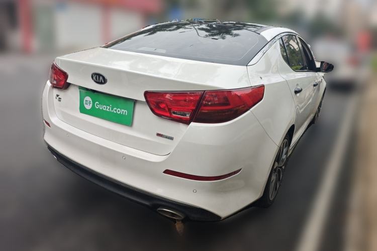 Used Kia K5 2014 2.0L Automatic LUXURY Rear Right 45 Deg