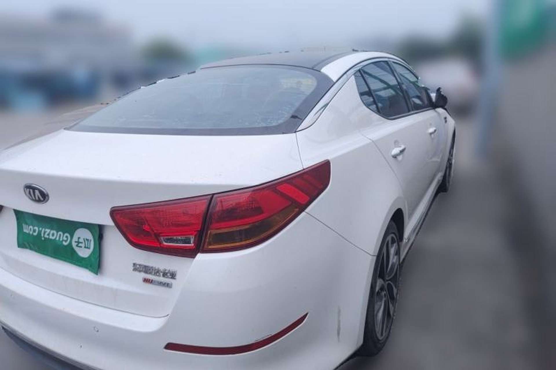 Used Kia K5 2014 2.0L Automatic LUXURY Rear Right 45 Deg