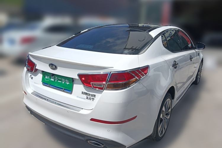 Used Kia K5 2014 2.0L Automatic LUXURY Rear Right 45 Deg