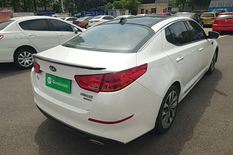 Used Kia K5 2014 2.0L Automatic LUXURY Rear Right 45 Deg