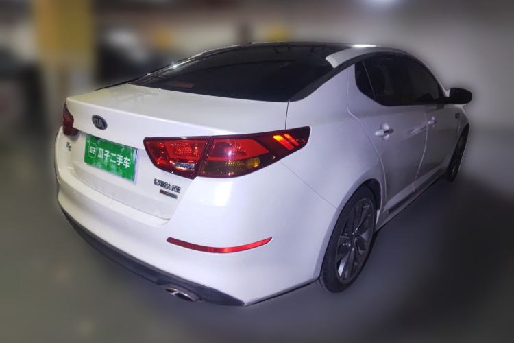 Used Kia K5 2014 2.0L Automatic LUXURY Rear Right 45 Deg