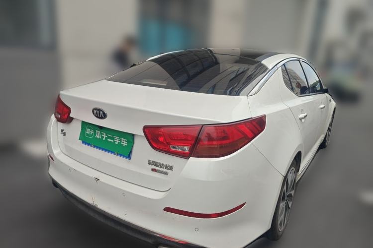 Used Kia K5 2014 2.0L Automatic LUXURY Rear Right 45 Deg