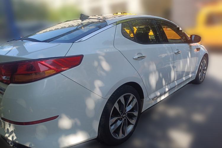 Used Kia K5 2014 2.0L Automatic LUXURY Rear Right 45 Deg
