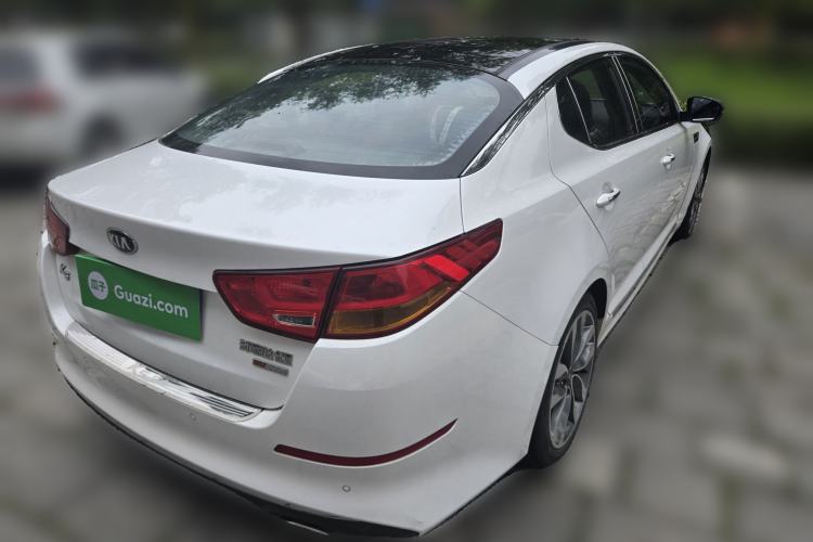 Used Kia K5 2014 2.0L Automatic LUXURY Rear Right 45 Deg