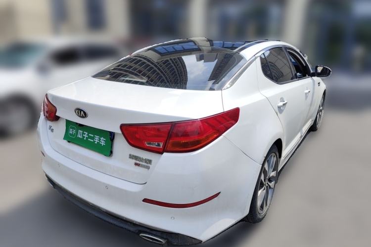 Used Kia K5 2014 2.0L Automatic LUXURY Rear Right 45 Deg