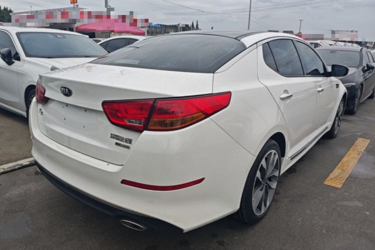 Used Kia K5 2014 2.0L Automatic LUXURY Rear Right 45 Deg