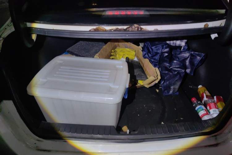 Used Kia K5 2014 2.0L Automatic PREMIUM Trunk