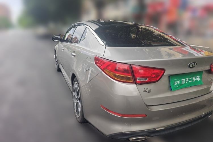 Used Kia K5 2015 2.0L Automatic LUX Rear Left 45 Deg