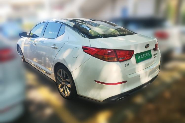 Used Kia K5 2015 2.0L Automatic LUX Rear Left 45 Deg