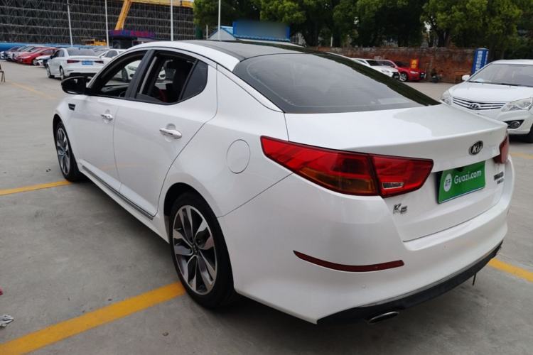 Used Kia K5 2015 2.0L Automatic LUX Rear Left 45 Deg