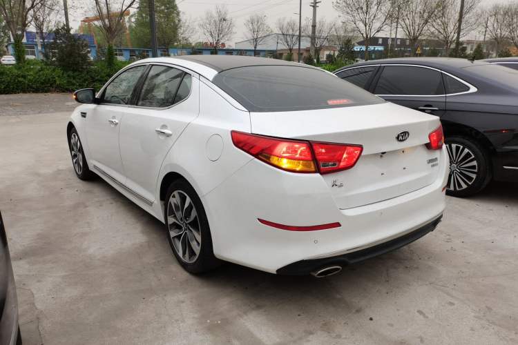 Used Kia K5 2015 2.0L Automatic LUX Rear Left 45 Deg