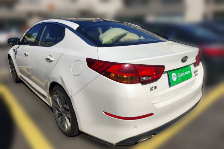 Used Kia K5 2015 2.0L Automatic LUX Rear Left 45 Deg