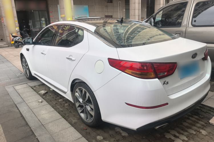 Used Kia K5 2015 2.0L Automatic LUX Rear Left 45 Deg