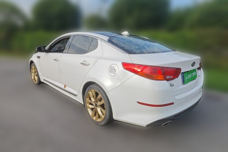 Used Kia K5 2015 2.0L Automatic LUX Rear Left 45 Deg