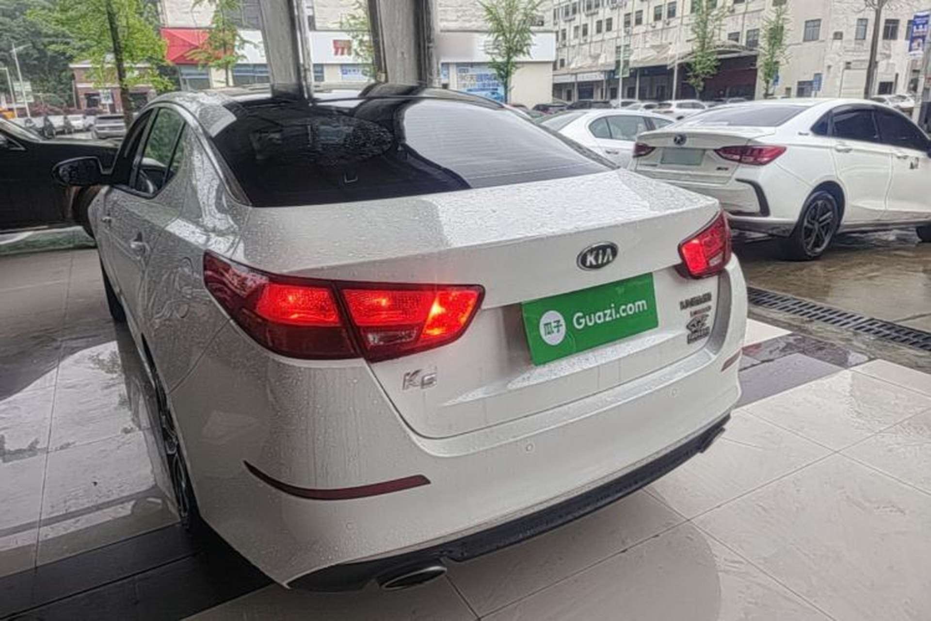Used Kia K5 2015 2.0L Automatic LUX Rear Left 45 Deg