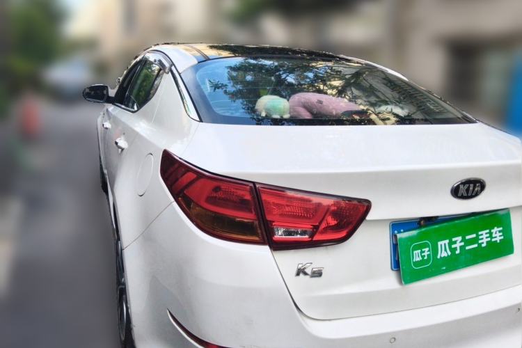 Used Kia K5 2015 2.0L Automatic LUX Rear Left 45 Deg