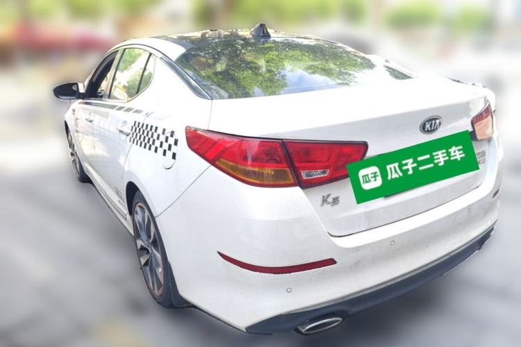 Used Kia K5 2015 2.0L Automatic LUX Rear Left 45 Deg