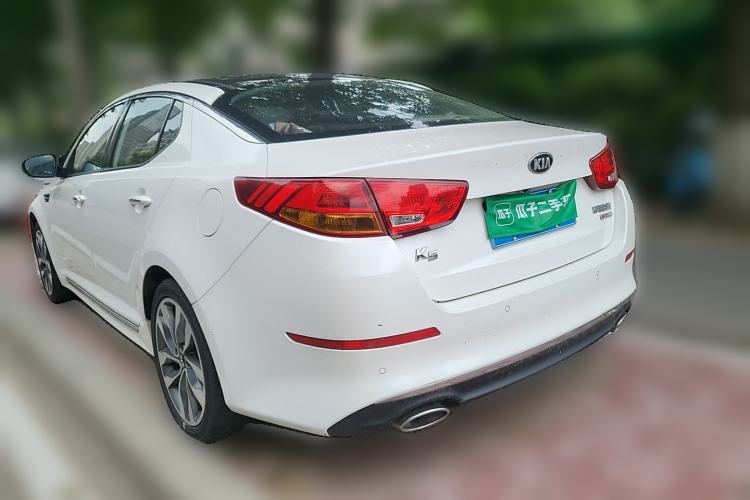 Used Kia K5 2015 2.0L Automatic LUX Rear Left 45 Deg
