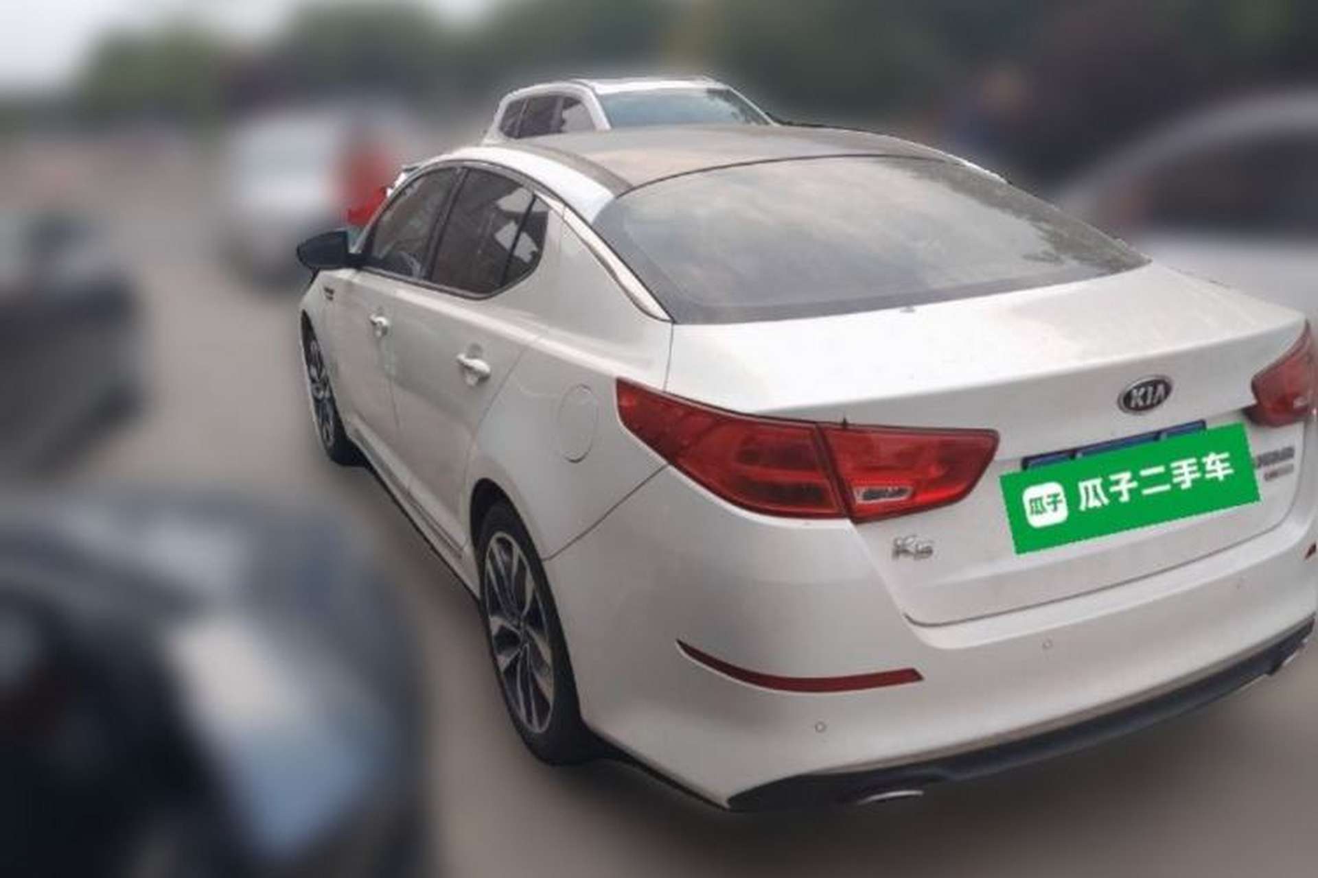 Used Kia K5 2015 2.0L Automatic LUX Rear Left 45 Deg