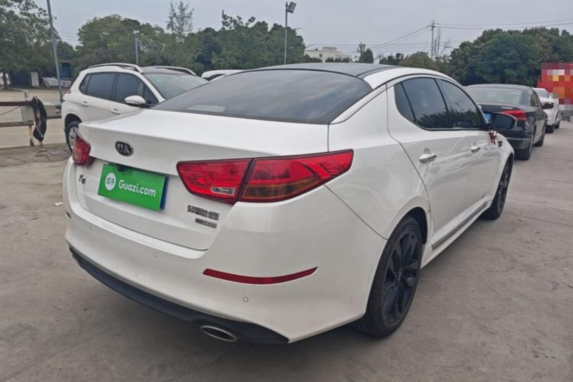 Used Kia K5 2015 2.0L Automatic LUX Rear Right 45 Deg