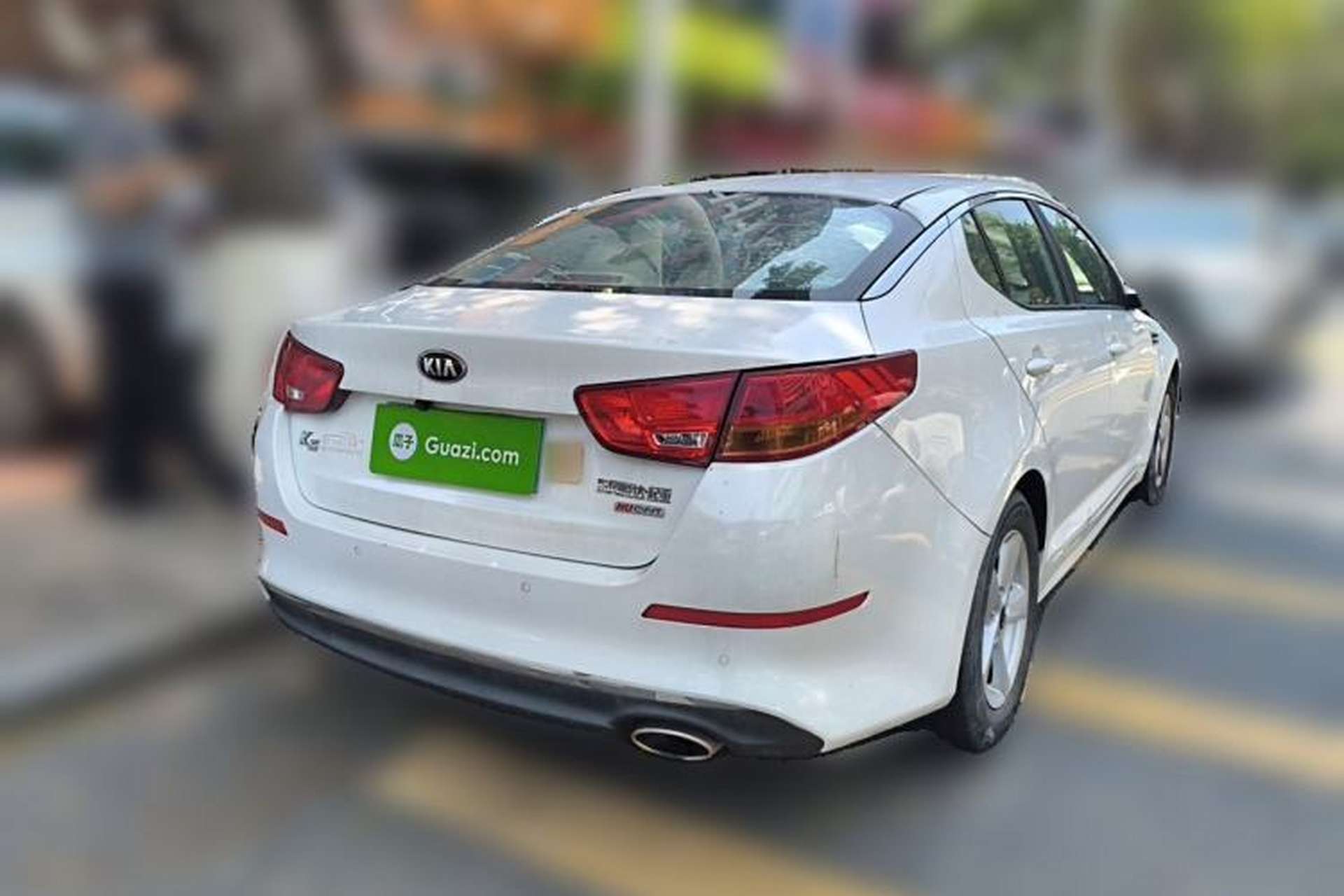 Used Kia K5 2015 2.0L Automatic GL Rear Right 45 Deg