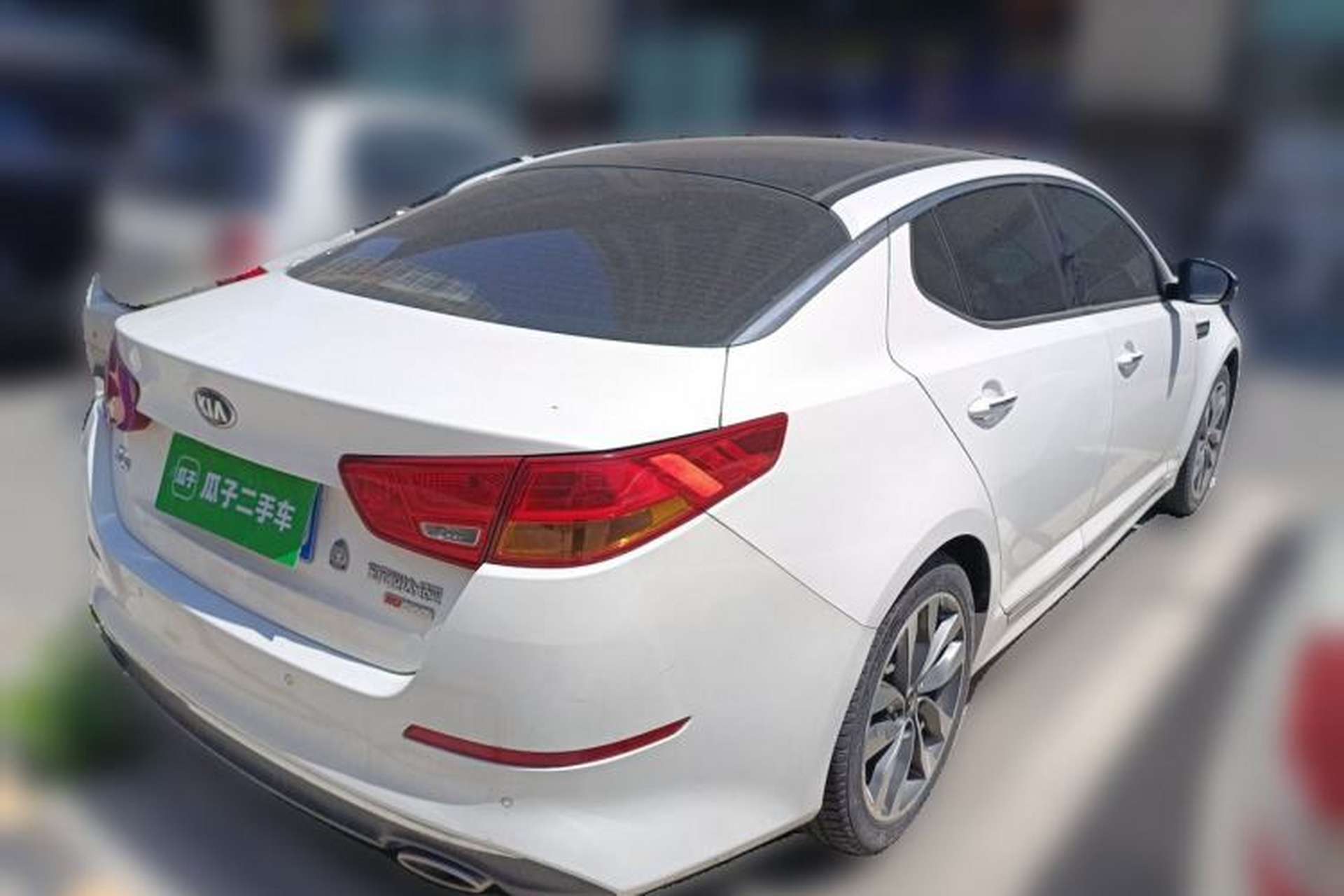 Used Kia K5 2015 2.0L Automatic LUX Rear Right 45 Deg