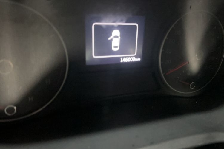 Used Kia K5 2016 1.6T Automatic LUX Odometer Close Up
