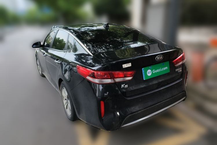 Used Kia K5 2016 2.0L Hybrid GLS Rear Left 45 Deg