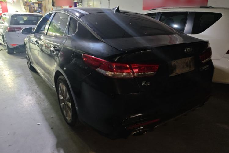 Used Kia K5 2016 1.6T Automatic LUX Rear Left 45 Deg