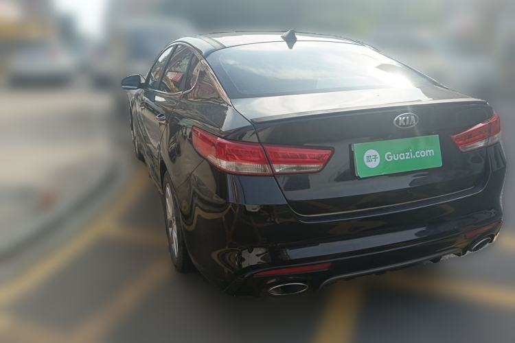 Used Kia K5 2016 1.6T Automatic LUX Rear Left 45 Deg