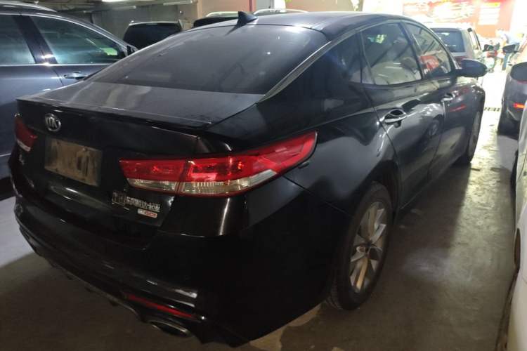 Used Kia K5 2016 1.6T Automatic LUX Rear Right 45 Deg