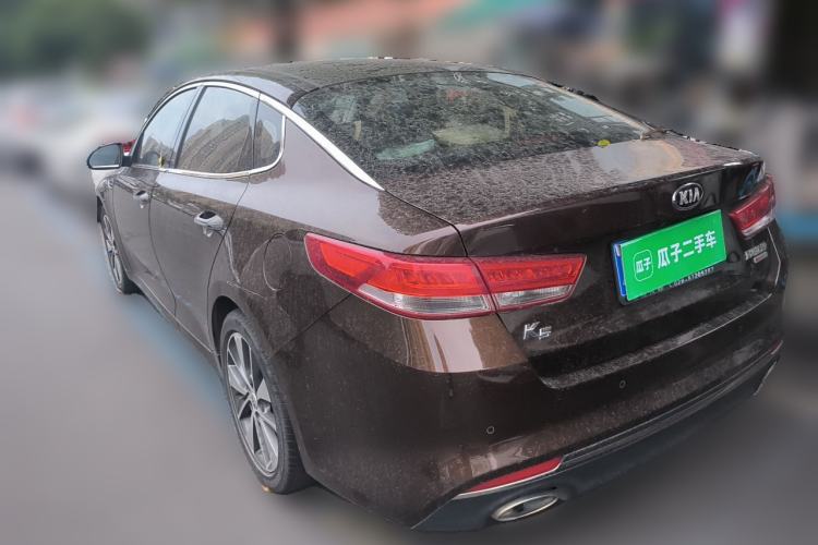 Used Kia K5 2016 2.0L Automatic LUX Rear Left 45 Deg