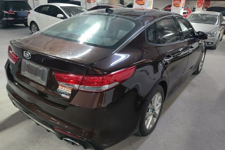 Used Kia K5 2016 1.6T Automatic LUX Rear Right 45 Deg