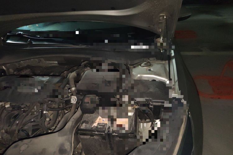 Used Kia K5 2016 1.6T Automatic LUX Engine Bay Left
