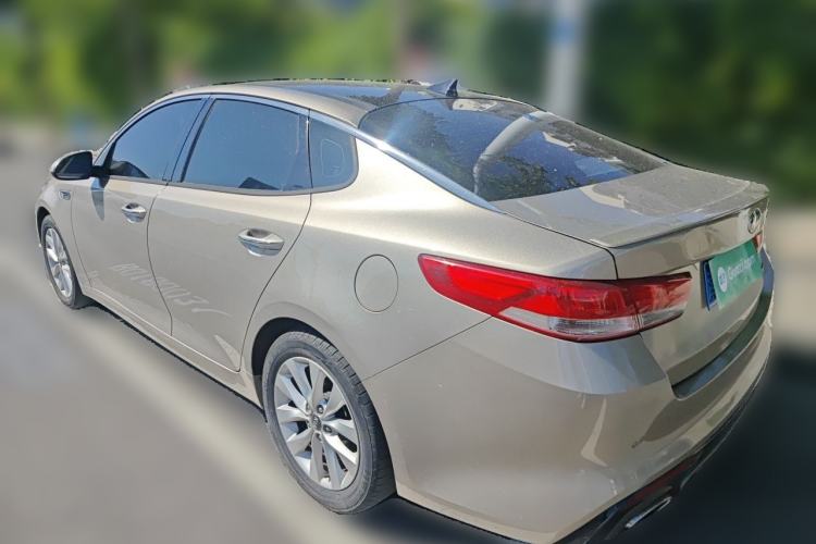 Used Kia K5 2016 1.6T Automatic LUX Rear Left 45 Deg