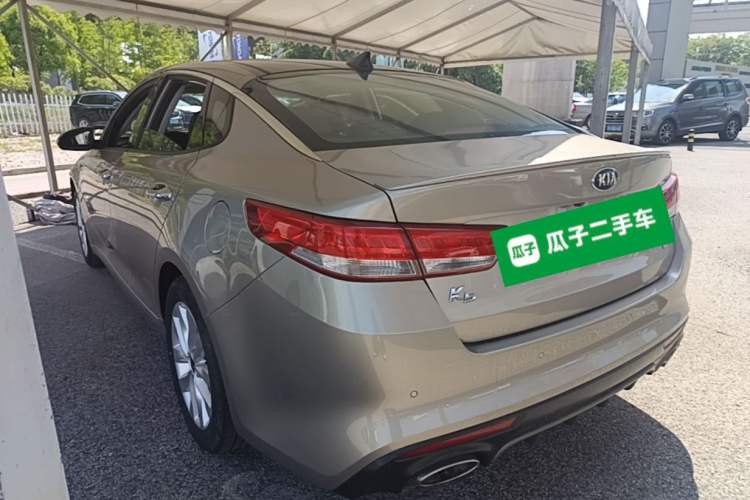Used Kia K5 2016 1.6T Automatic LUX Rear Left 45 Deg