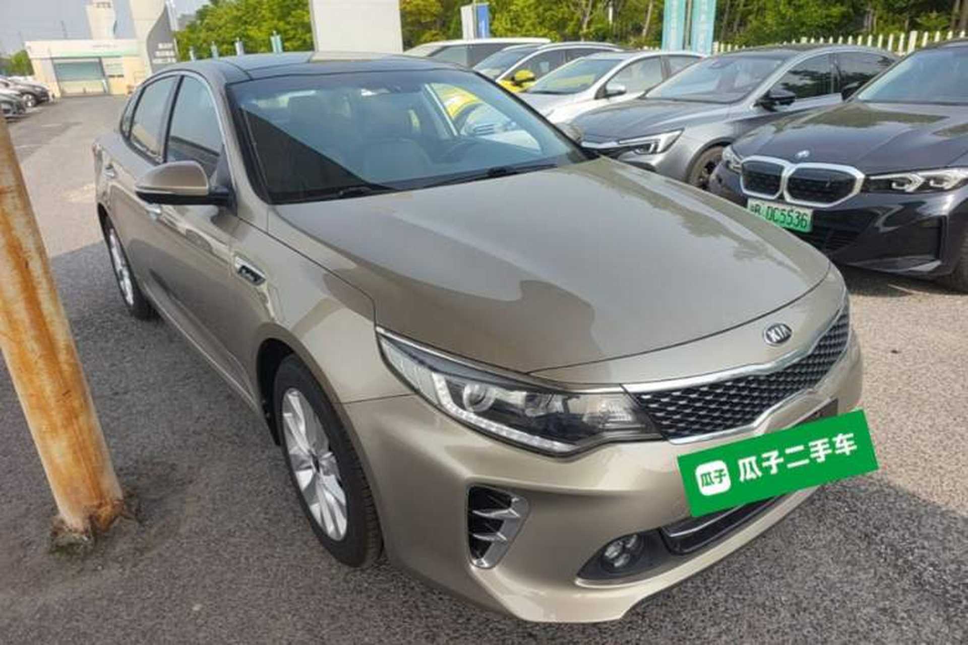 Used Kia K5 2016 1.6T Automatic LUX Front Right 45 Deg