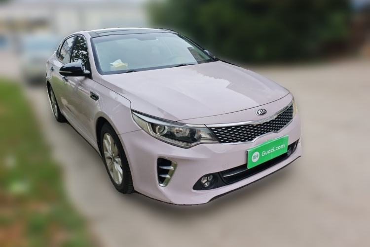 Used Kia K5 2016 1.6T Automatic LUX Front Right 45 Deg