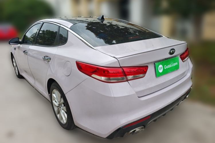 Used Kia K5 2016 1.6T Automatic LUX Rear Left 45 Deg