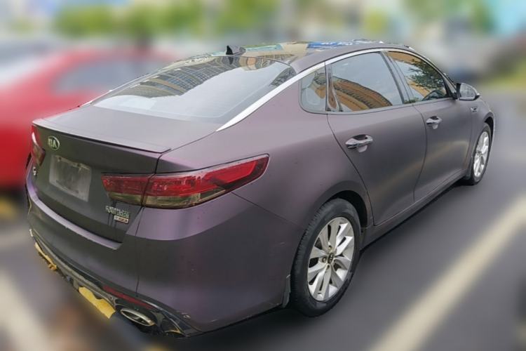 Used Kia K5 2016 1.6T Automatic LUX Rear Right 45 Deg