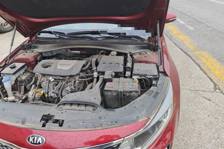 Used Kia K5 2016 1.6T Automatic LUX Engine Bay Left
